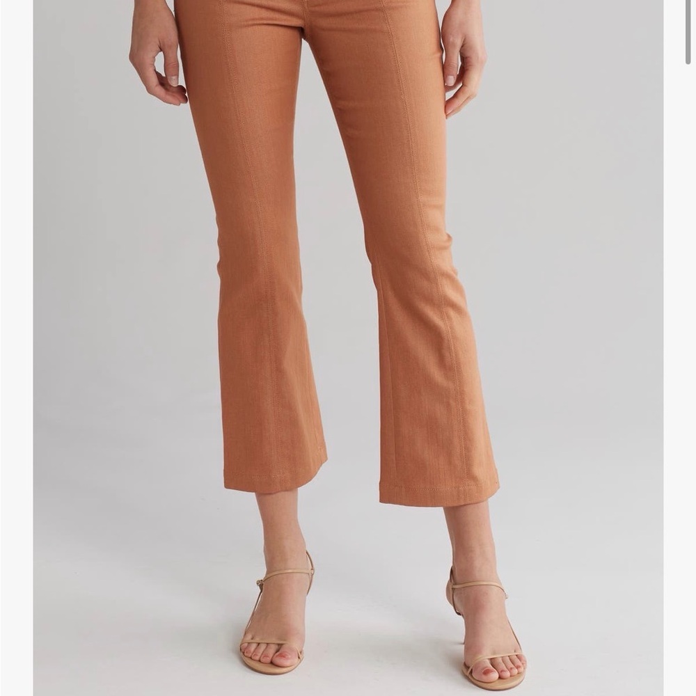 Cinq à Sept Terracotta Wide Leg Pants